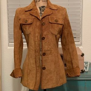 Super cool vintage suede jacket